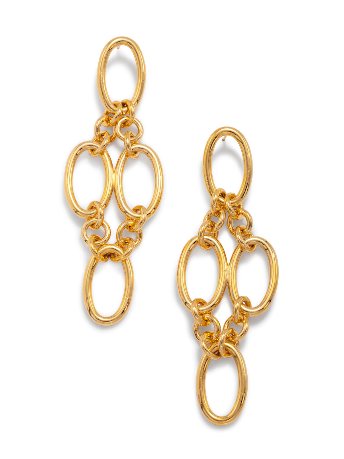 Gold Ophelia Drop Earrings-Earrings-JAREDJAMIN Jewelry Online-JAREDJAMIN - Fashion Jewelry &amp; Accessories