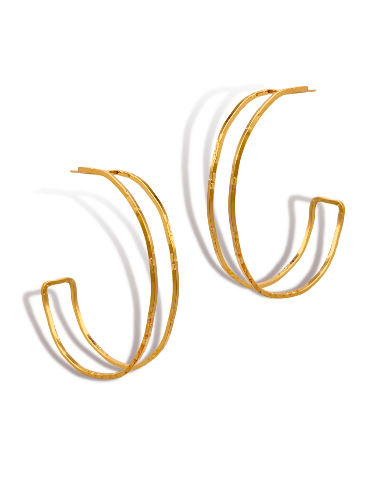 Ravello Hoop Earrings-Earrings-JAREDJAMIN Jewelry Online-JAREDJAMIN - Fashion Jewelry &amp; Accessories