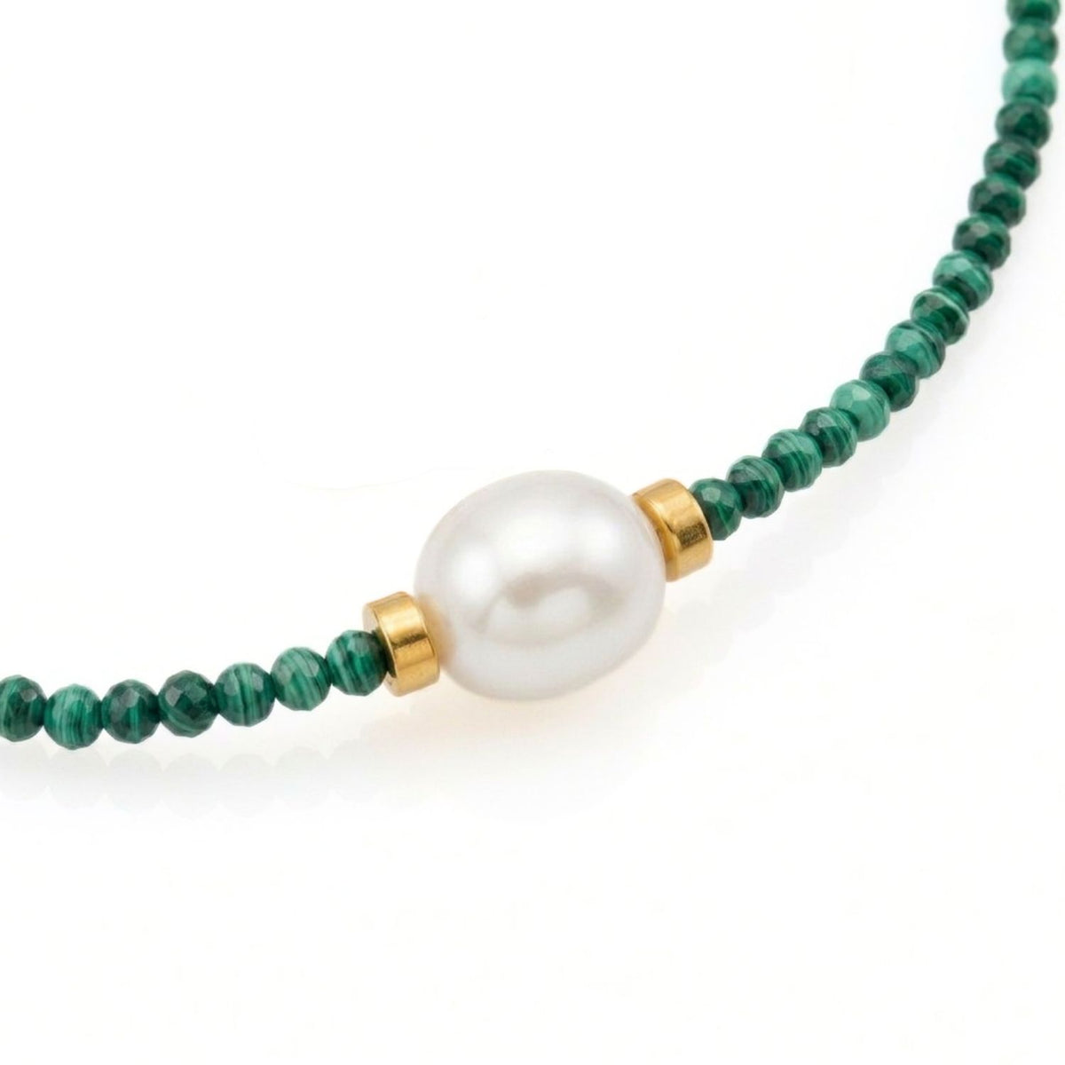 Rowan Necklace Malachite