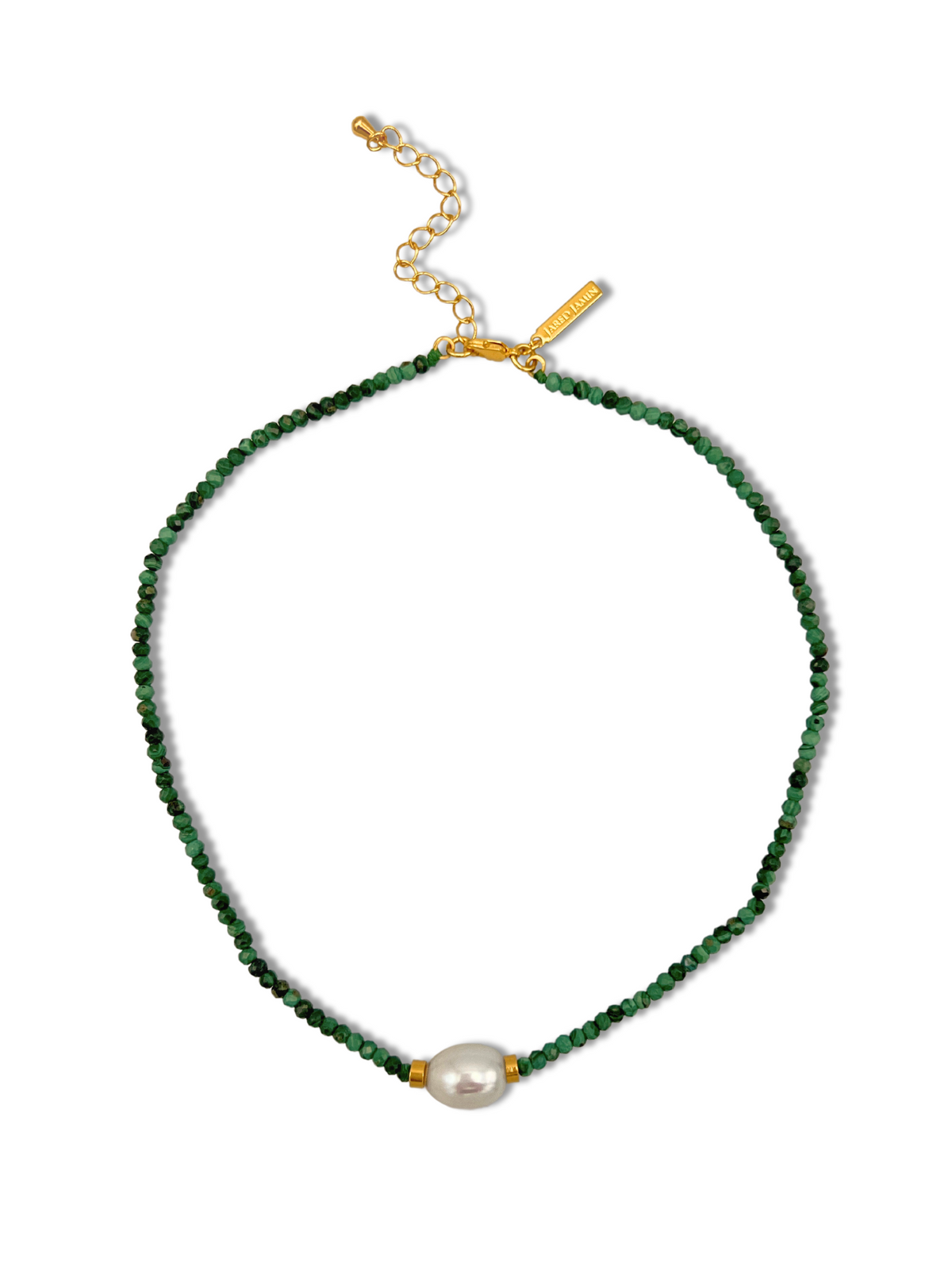 Rowan Necklace Malachite-Necklaces-JAREDJAMIN Jewelry Online-JAREDJAMIN - Fashion Jewelry &amp; Accessories