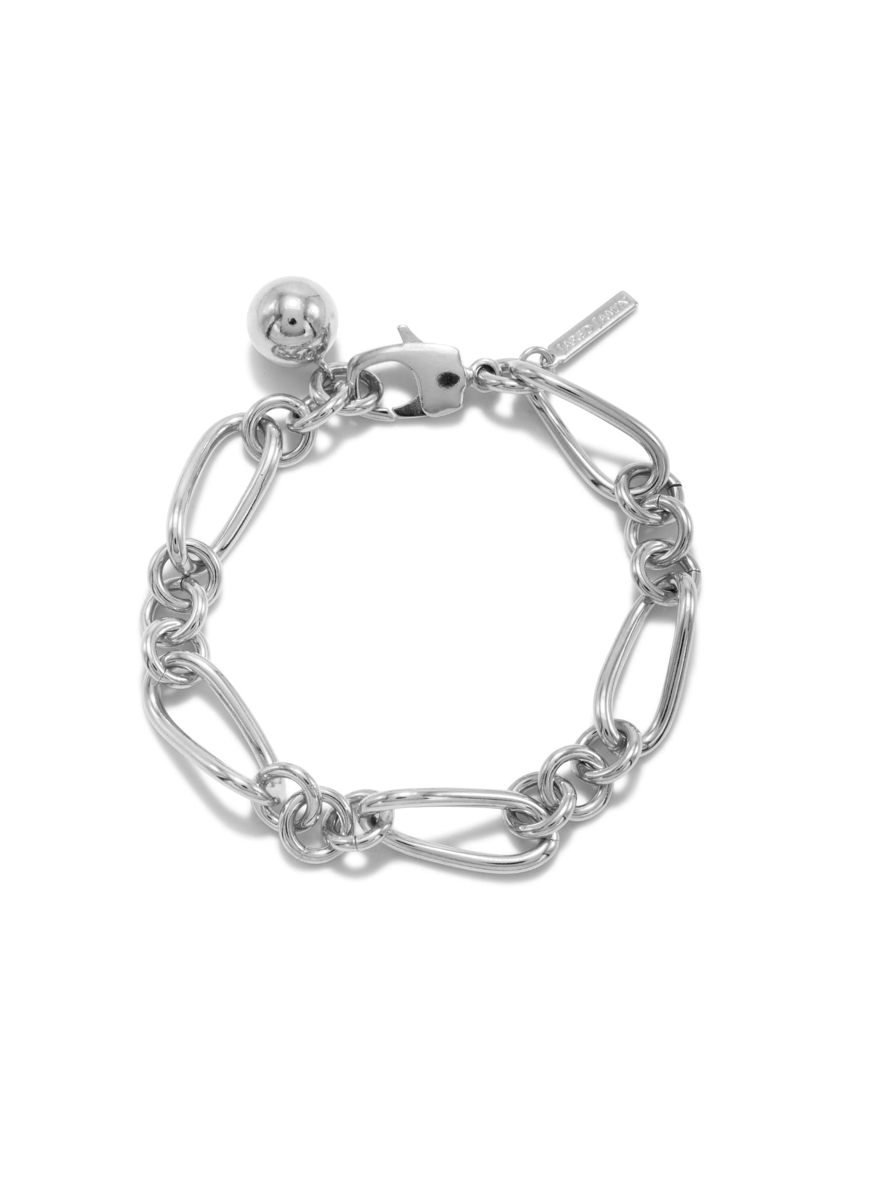 Silver Skyler Chain Bracelet-Bracelets-JAREDJAMIN Jewelry Online-JAREDJAMIN