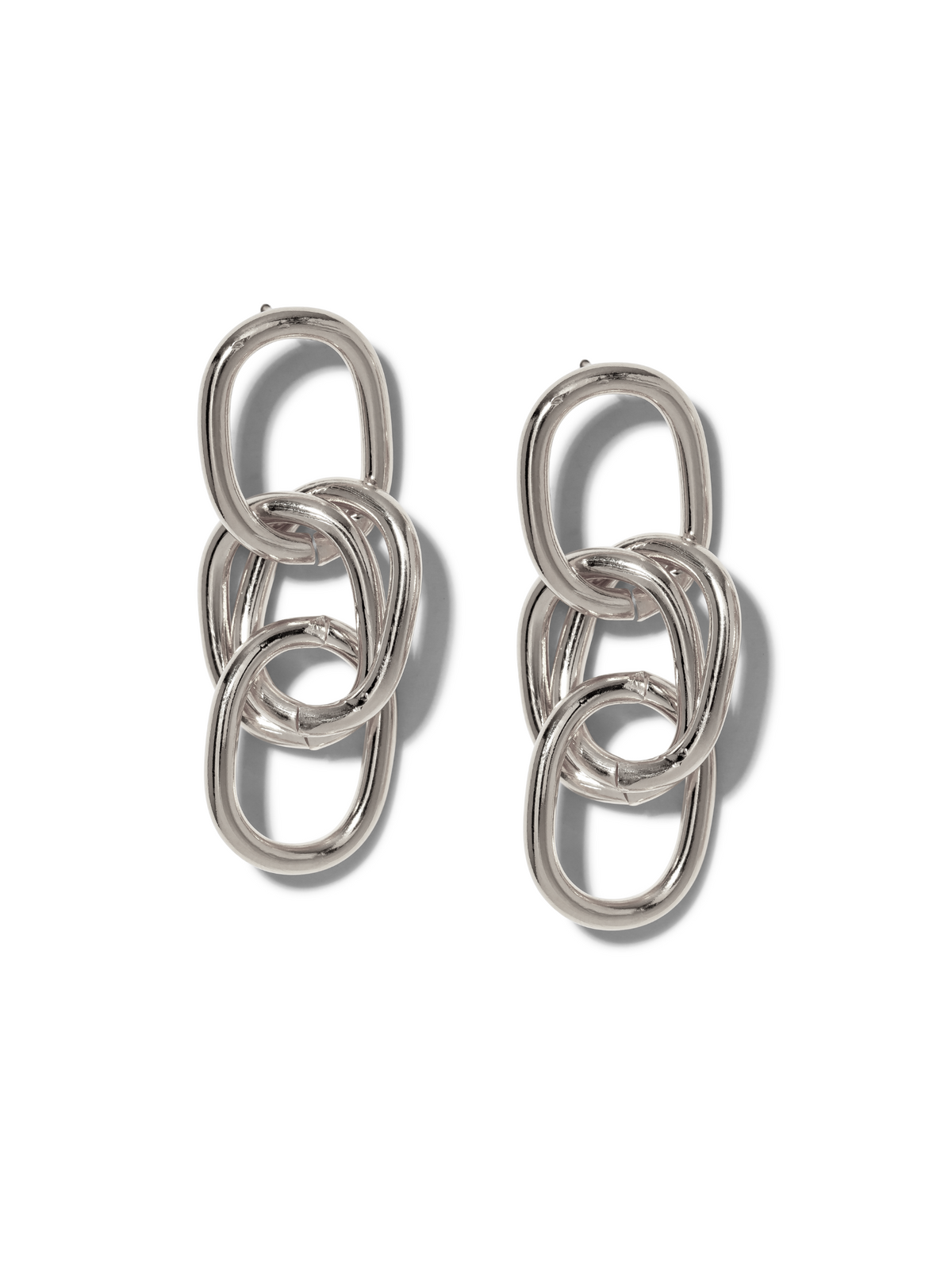 Silver Billie Drop Earrings-JAREDJAMIN-JAREDJAMIN - Fashion Jewelry &amp; Accessories