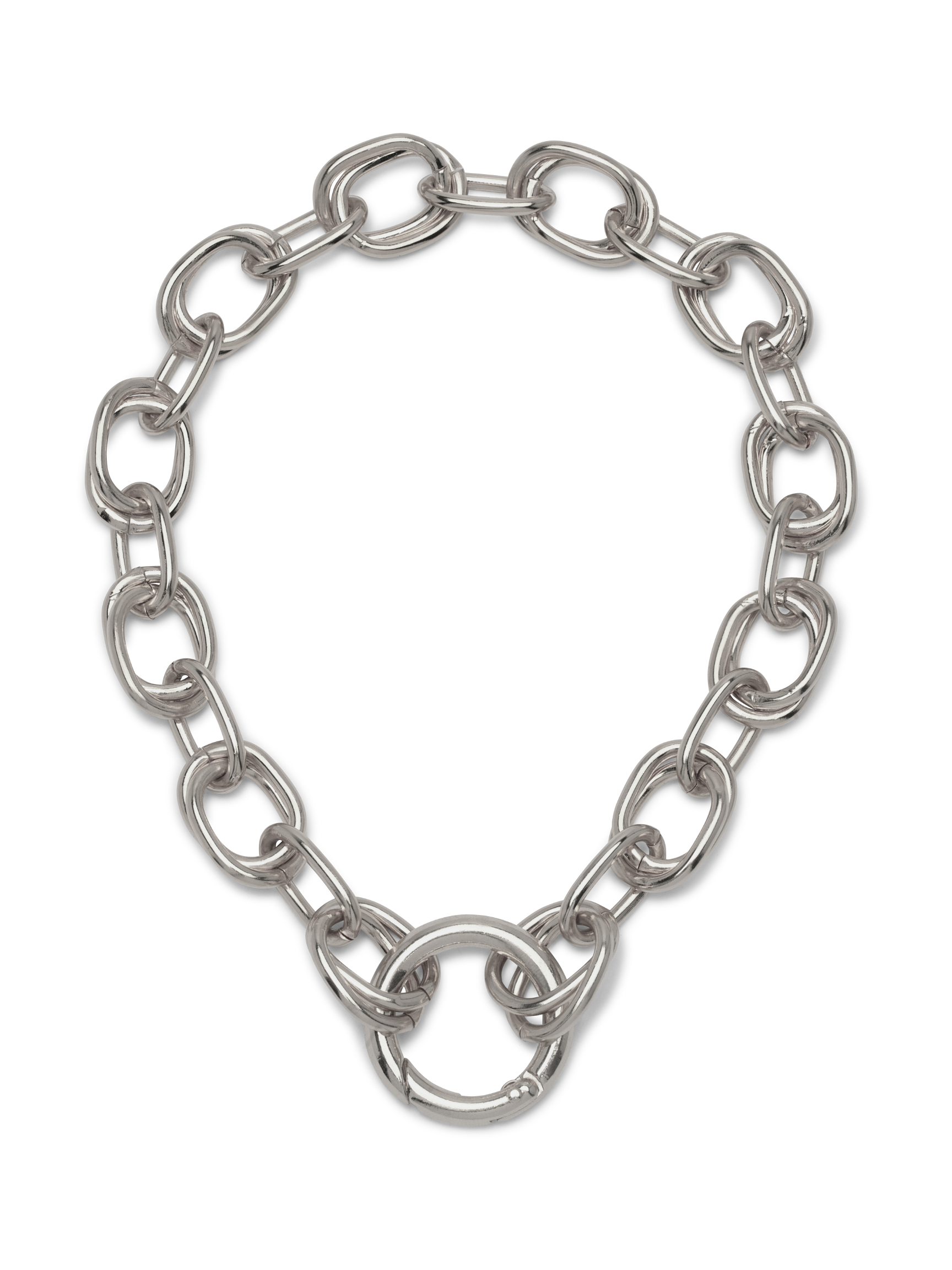 Silver Billie Every-Other Chain Necklace-Necklaces-JAREDJAMIN Jewelry Online-JAREDJAMIN - Fashion Jewelry & Accessories