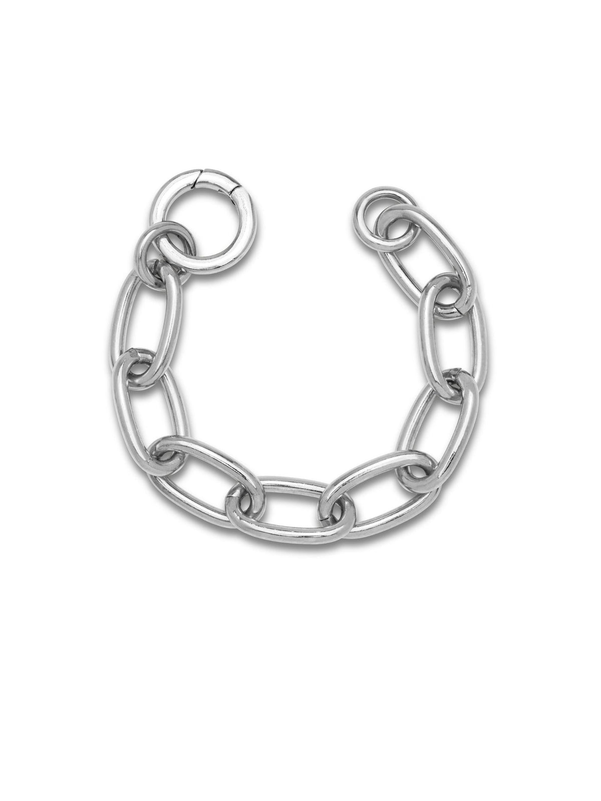 Silver Everly Link Chain Bracelet-Bracelets-JAREDJAMIN Jewelry Online-JAREDJAMIN