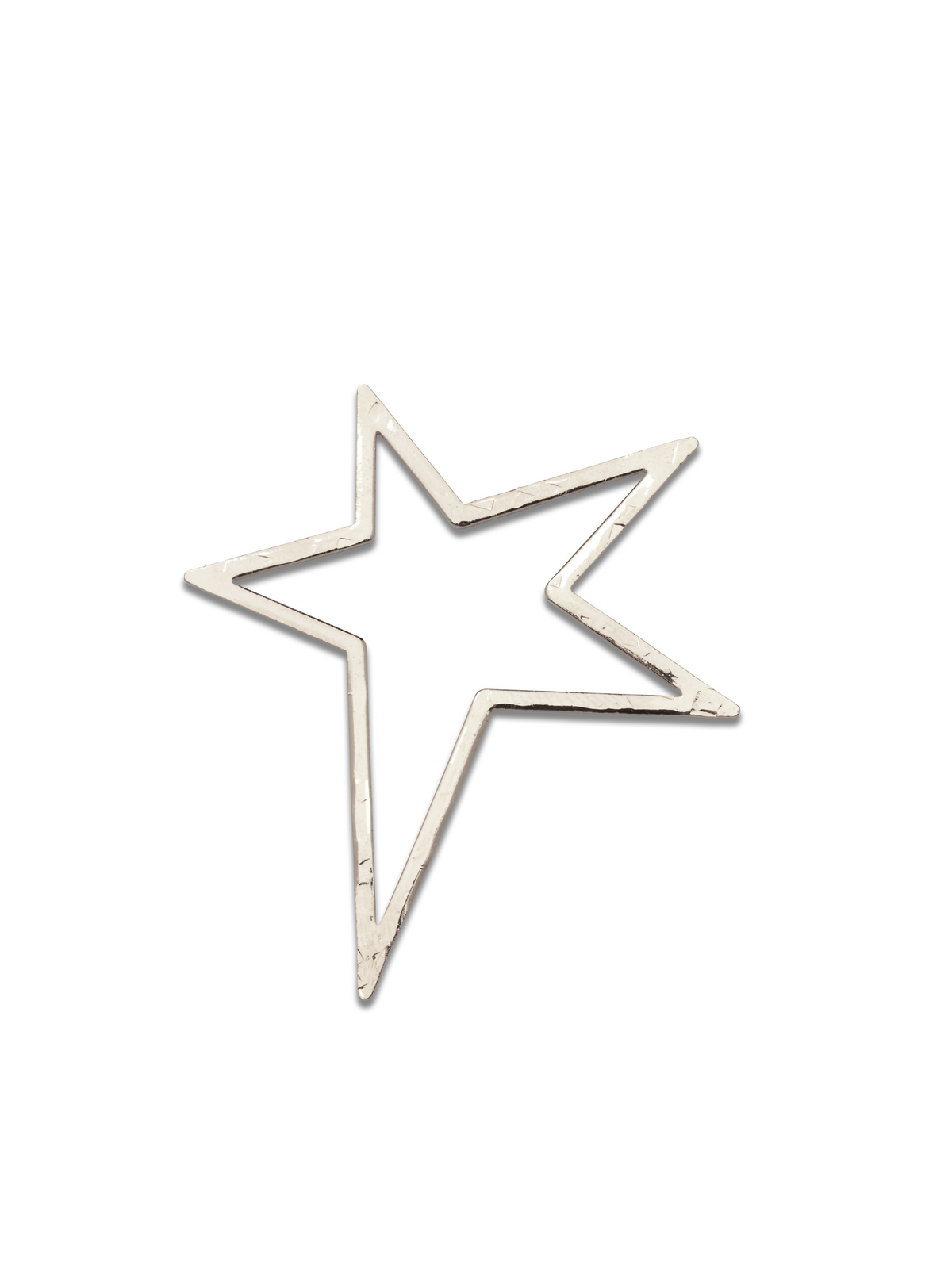 Silver Large Shooting Star Pendant Charm-Pendant Charms-JAREDJAMIN Jewelry Online-JAREDJAMIN - Fashion Jewelry &amp; Accessories