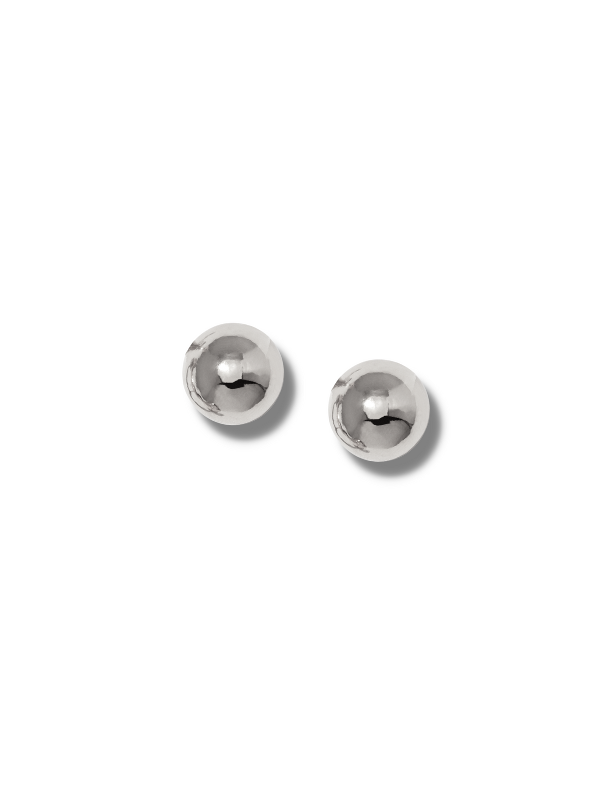 Silver Orbita Stud Earrings-Earrings-JAREDJAMIN Jewelry Online-13MM-JAREDJAMIN - Fashion Jewelry &amp; Accessories