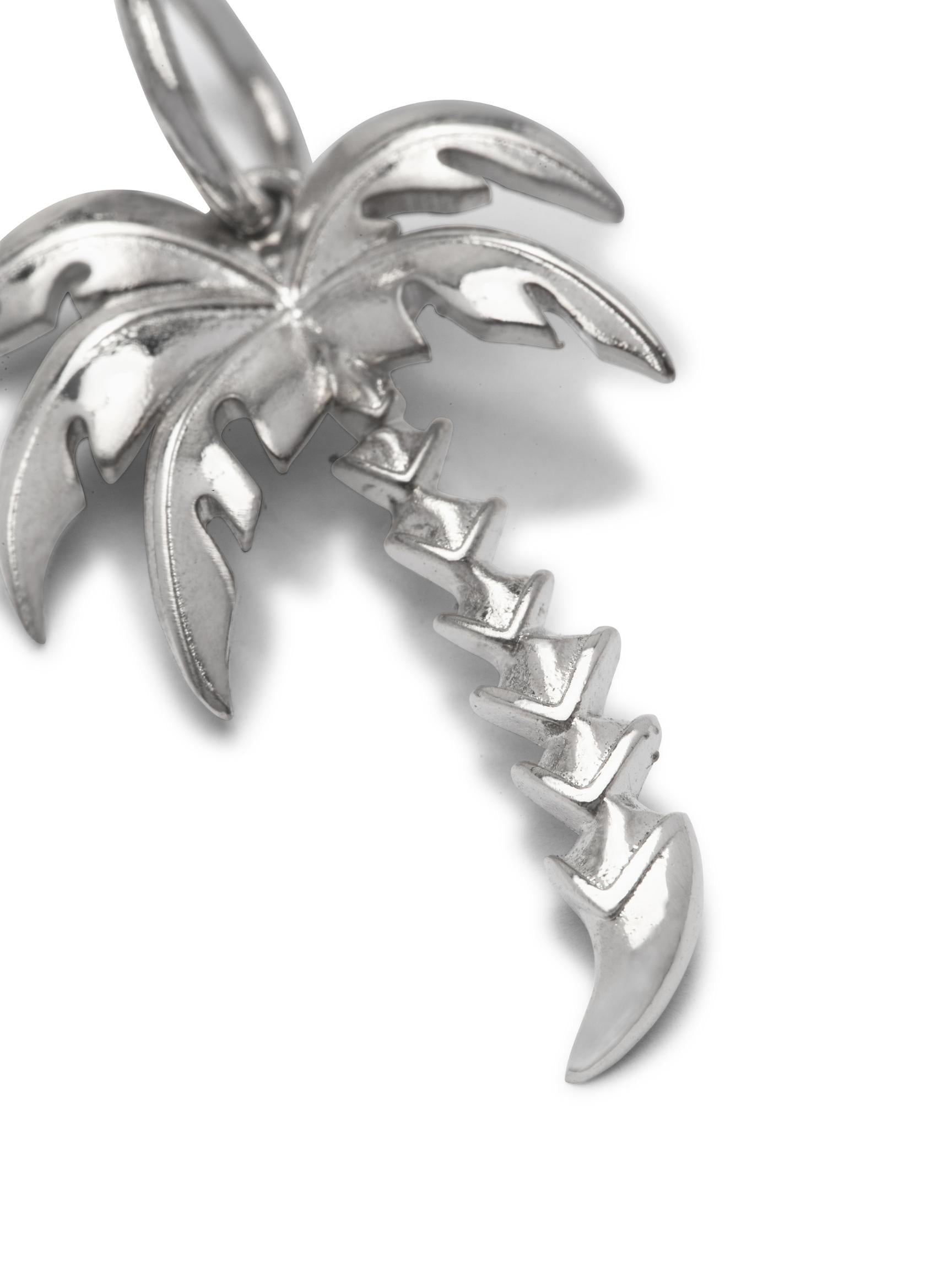 Silver Palm Necklace Pendant Charm-Pendant Charms-JAREDJAMIN Jewelry Online-JAREDJAMIN