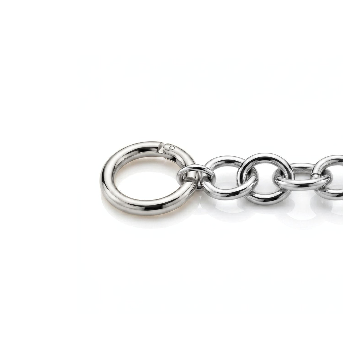 Bracelet chaîne à maillons Parker en argent