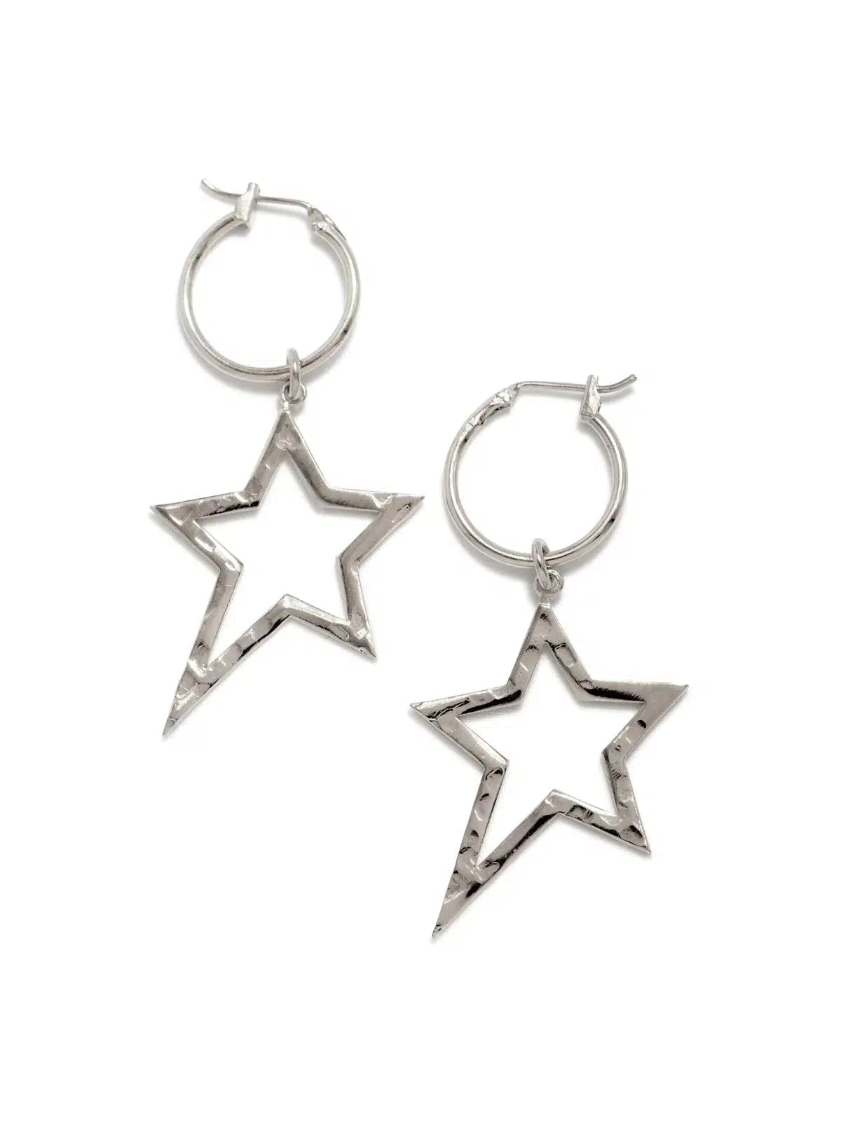 Silver Shooting Star Dust Earring Charms-Womens Charms for Earrings-JAREDJAMIN Jewelry Online-JAREDJAMIN - Fashion Jewelry & Accessories