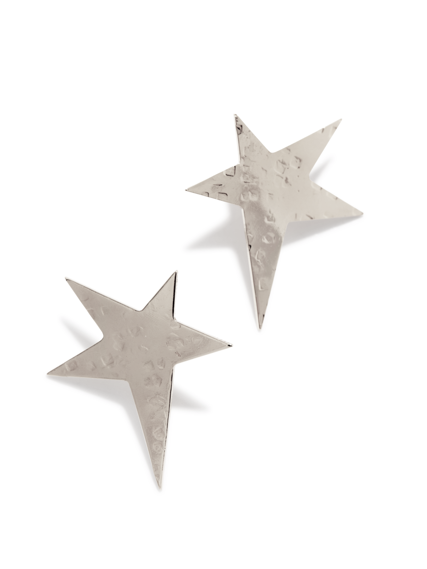 Silver Star Clip Y2K Star Hair Clips: Set of 20 Silver Snap Clips for Women  main image 2