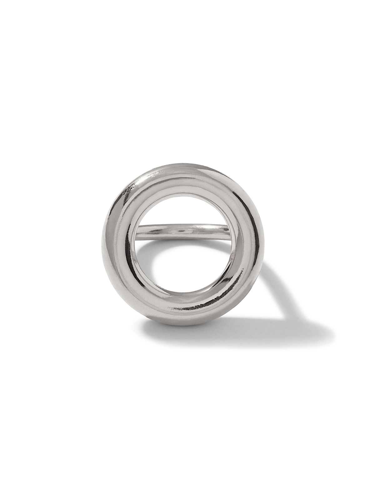 Doughnut Ring-Womens rings-JAREDJAMIN Jewelry Online-6.5-Silver-JAREDJAMIN - Fashion Jewelry &amp; Accessories