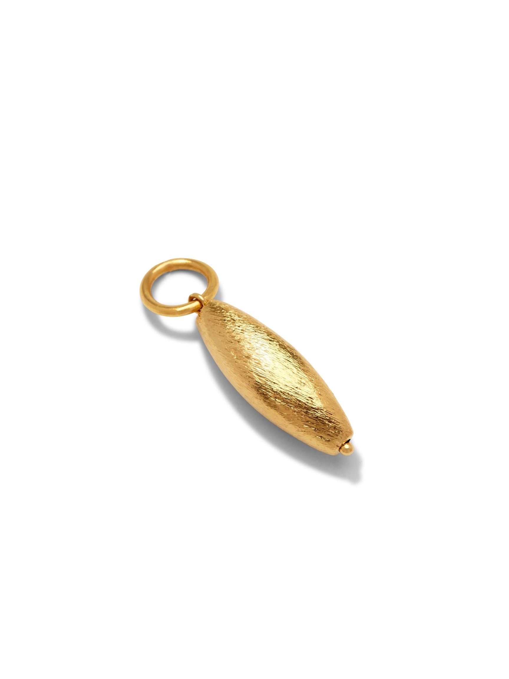 Gold Zeppelin Necklace Pendant Charm-Pendant Charms-JAREDJAMIN Jewelry Online-JAREDJAMIN