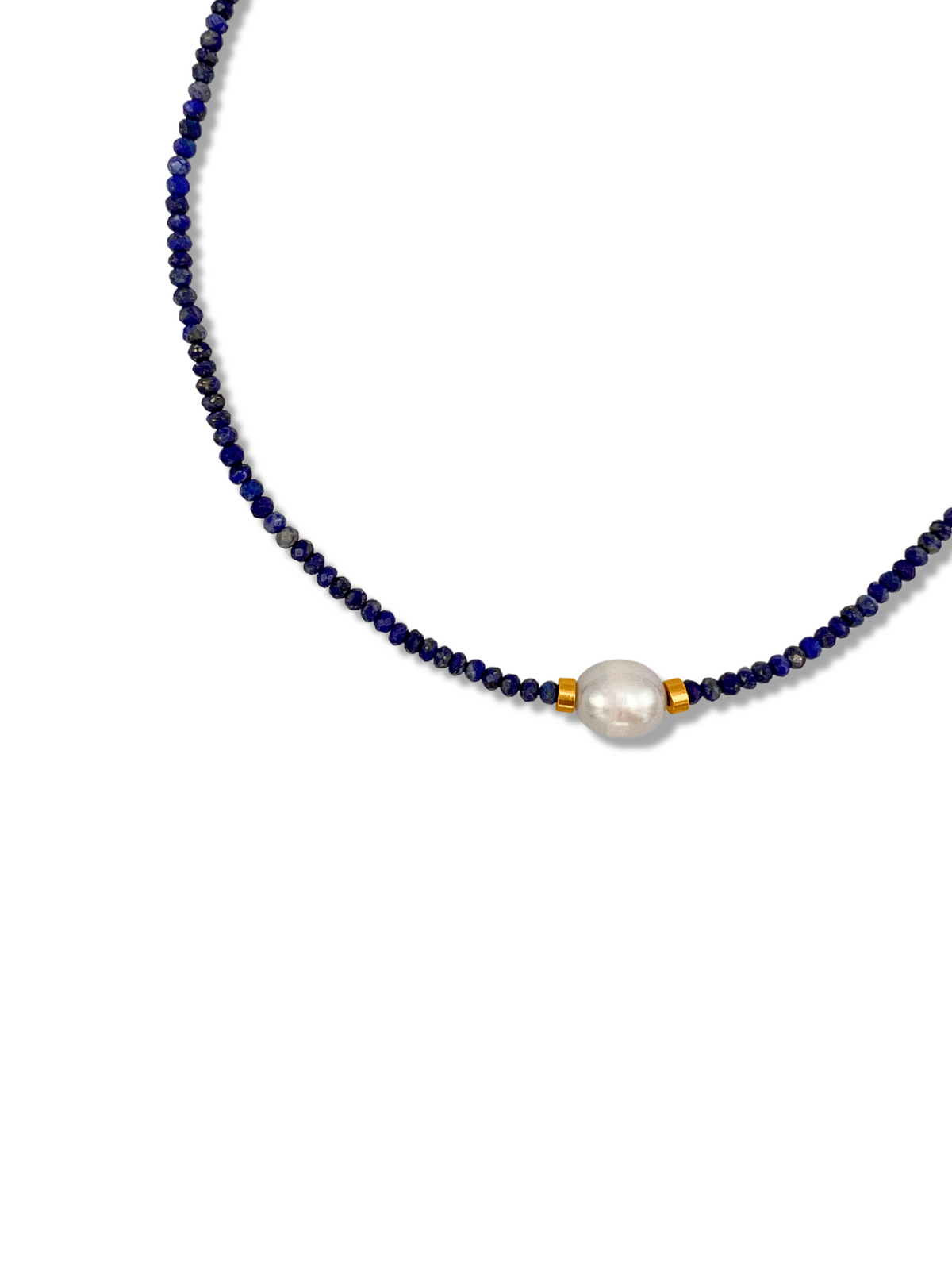 Rowan Necklace Lapis Lazuli-Necklaces-JAREDJAMIN Jewelry Online-JAREDJAMIN - Fashion Jewelry &amp; Accessories