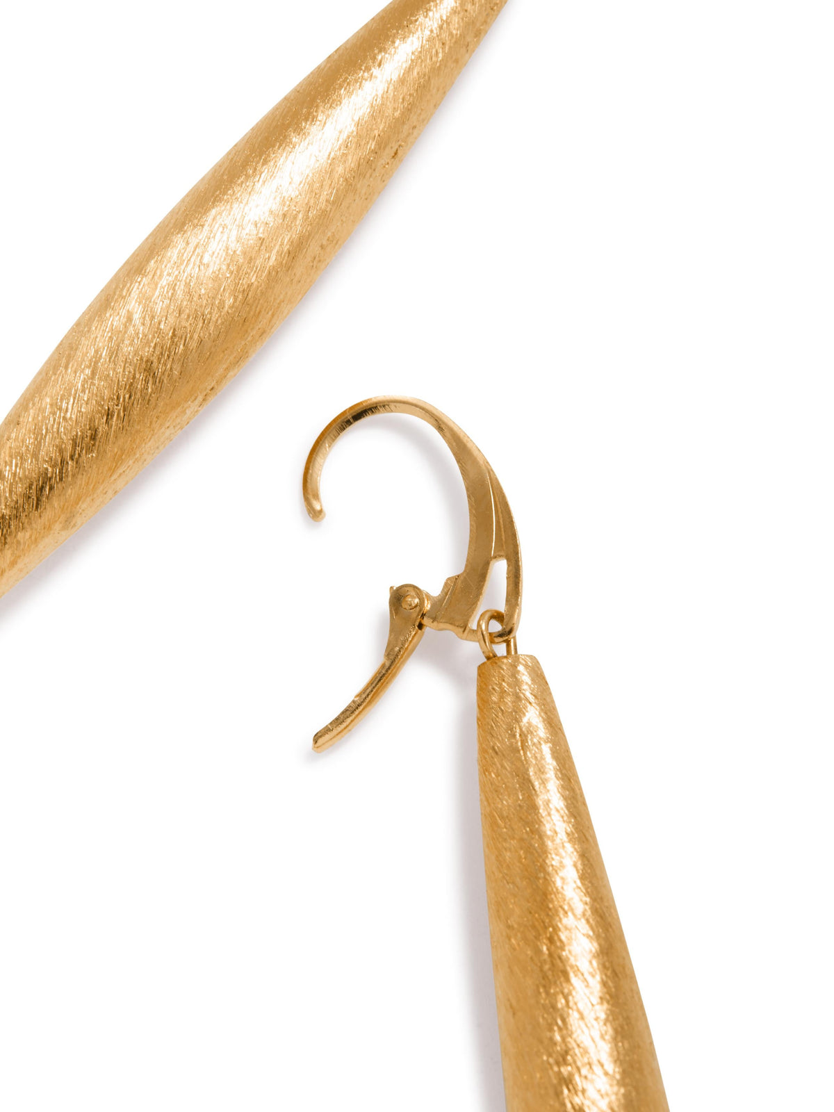 Zeppelin Cora 1 Drop Gold Earrings-Earrings-JAREDJAMIN Jewelry Online-JARED JAMIN