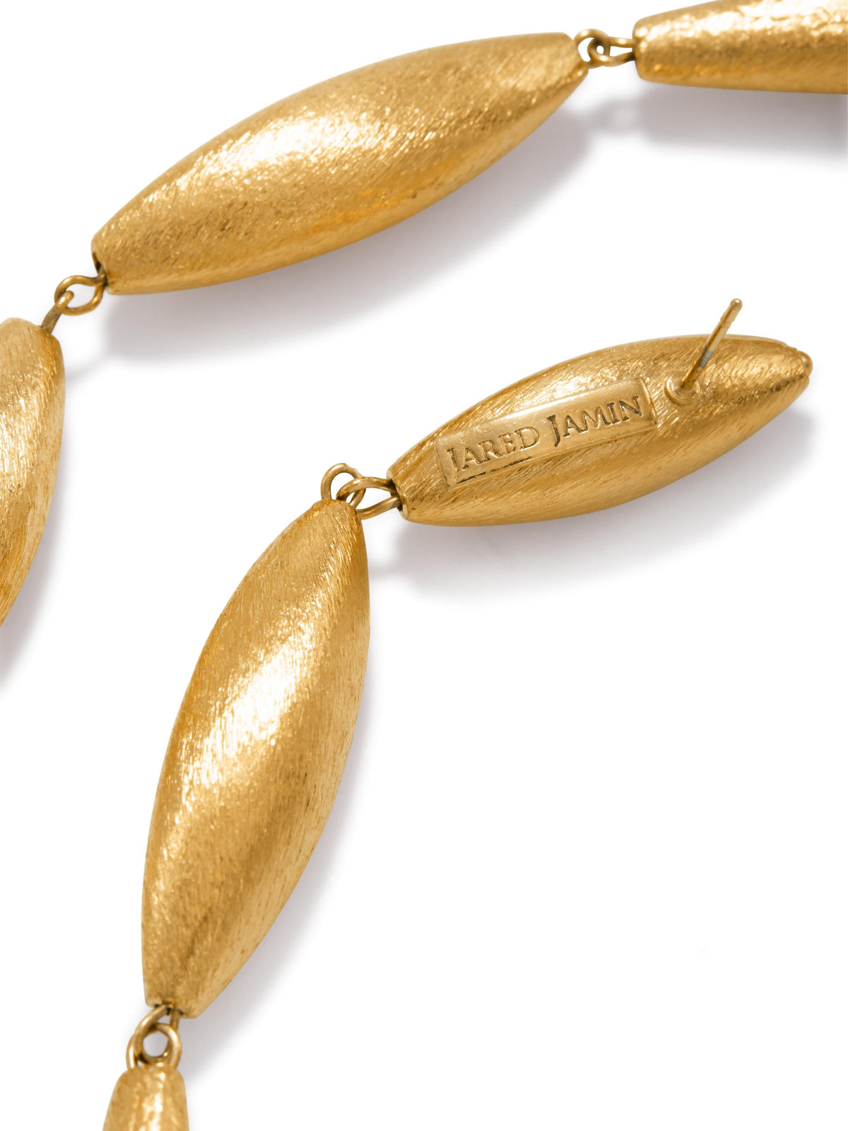 Zeppelin Isla Three Drop Gold Earrings-Earrings-JAREDJAMIN Jewelry Online-JARED JAMIN