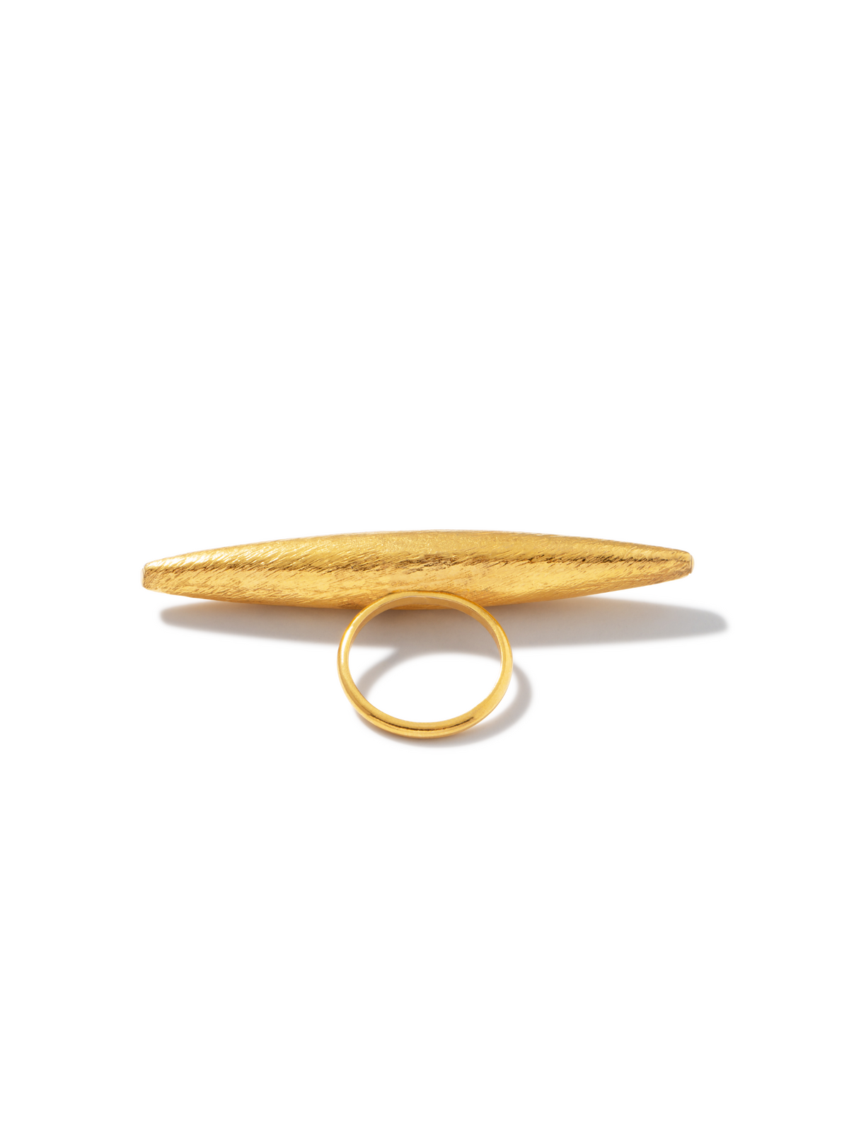 Zeppelin Large Gold Ring-Womens rings-JAREDJAMIN Jewelry Online-JAREDJAMIN - Fashion Jewelry &amp; Accessories