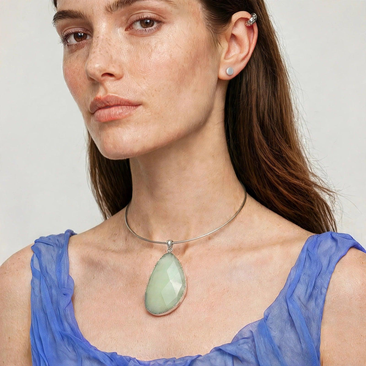 Dapple Hammered Ear Cuff