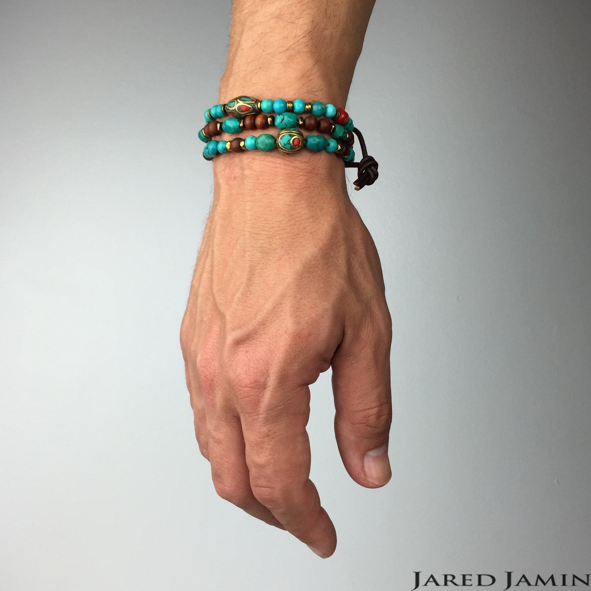 South Western Guardian Set-Bracelets-JAREDJAMIN Jewelry Online-Turquoise-JARED JAMIN