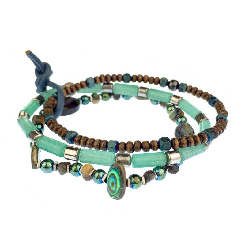 Emerald City Bracelet Set - JAREDJAMIN - Bracelets - A44D