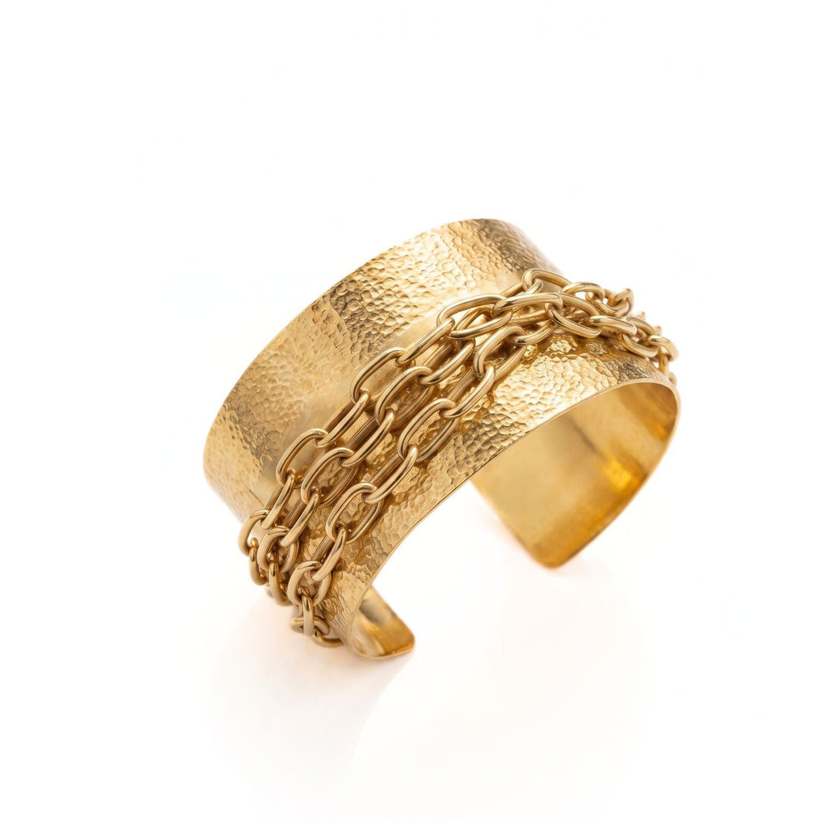 Reaction Gold Cuff